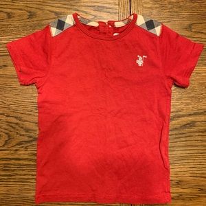 like new kids Burberry Tee